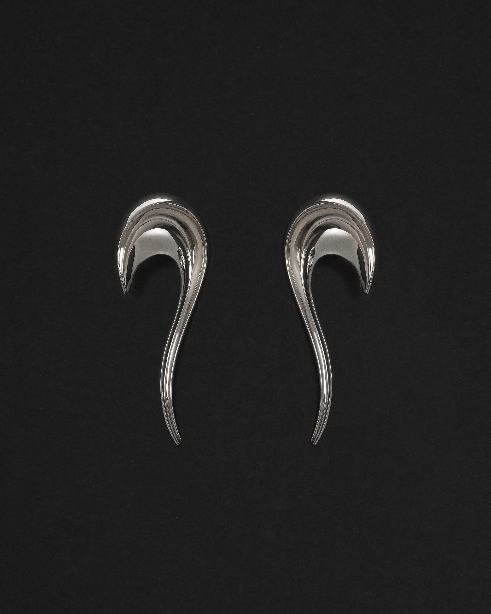 Split Heart Earrings